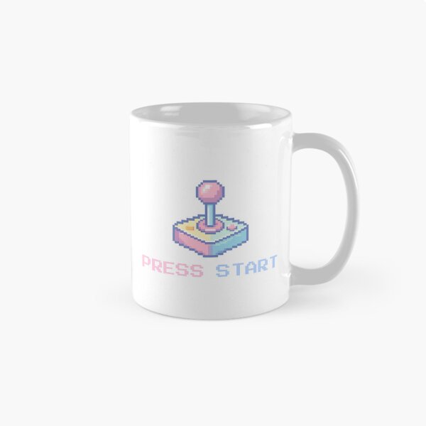 Item preview, Press Start Pixel Art Joystick Retro Kawaii Gaming designed and sold by ChibiKiramimi.