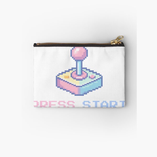 Item preview, Press Start Pixel Art Joystick Retro Kawaii Gaming designed and sold by ChibiKiramimi.