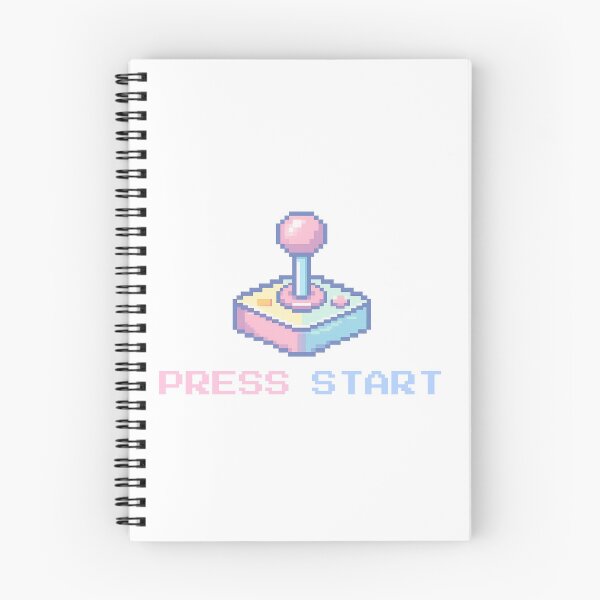 Item preview, Press Start Pixel Art Joystick Retro Kawaii Gaming designed and sold by ChibiKiramimi.