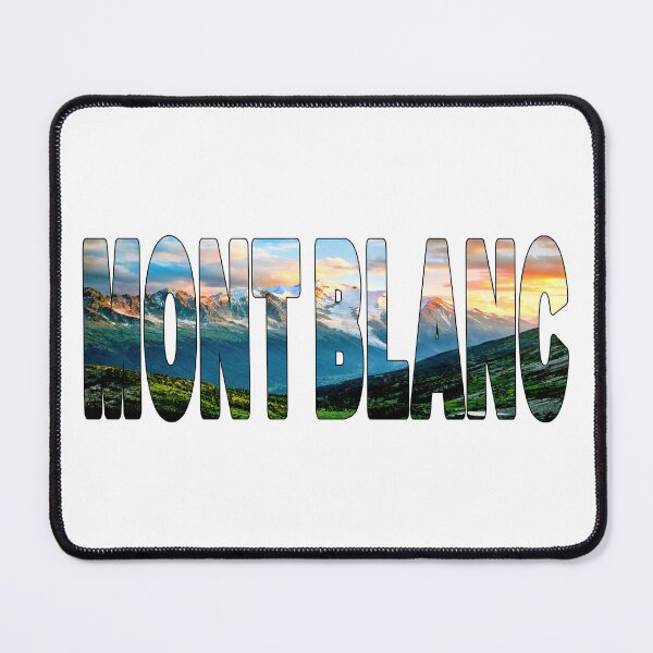 Item preview, MONT BLANC - France in the Alps Mountain Range Sunset Glow designed and sold by Adam Gormley.