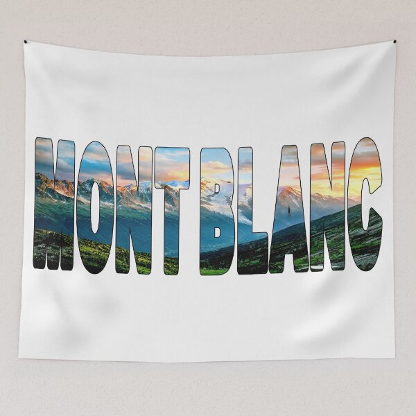 Item preview, MONT BLANC -  France in the Alps Mountain Range Sunset Glow designed and sold by Adam Gormley.