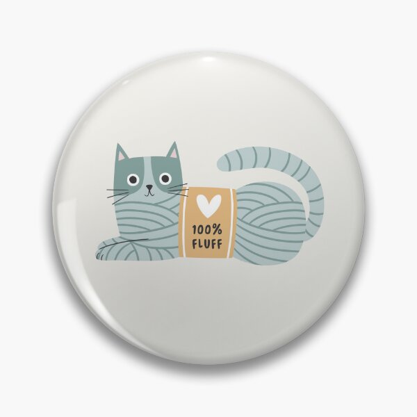 Item preview, 100% fluff cat yarn - teal designed and sold by OHBOY! Handmade.