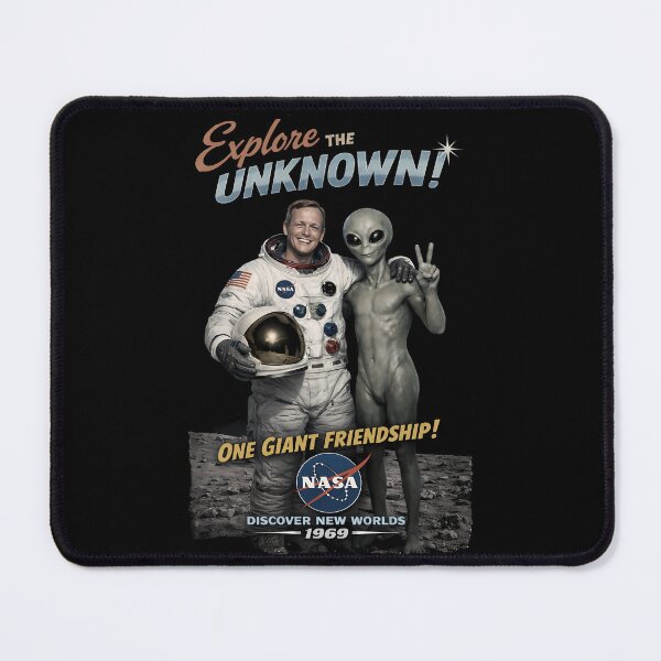 Item preview, Astronaut and The Alien designed and sold by MarkColeImaging.