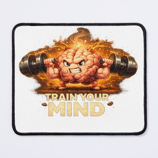 Item preview, Train Your Mind – Mental Strength Motivation designed and sold by DaGont Creative.