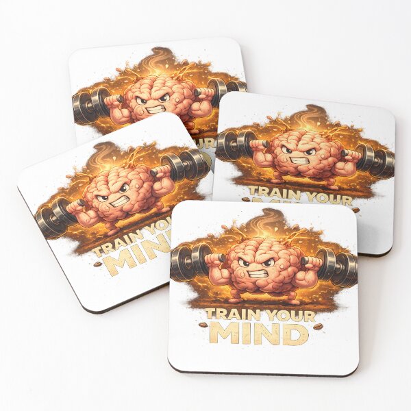 Item preview, Train Your Mind – Mental Strength Motivation designed and sold by DaGont Creative.