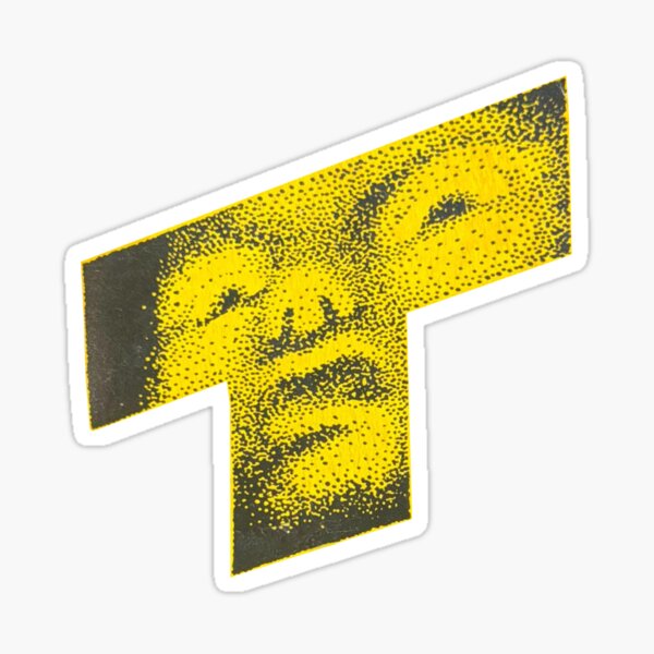 Shining T Sticker