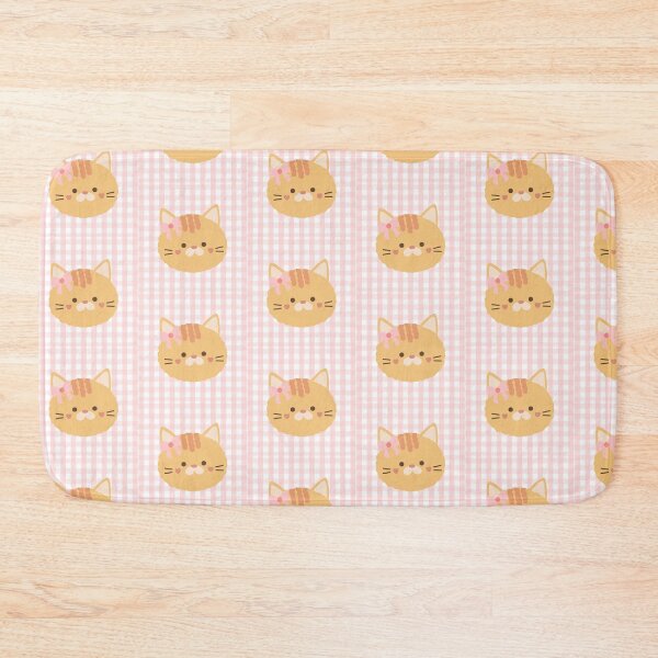 Item preview, Cute Cat With Bow designed and sold by PinkPetalPrint.