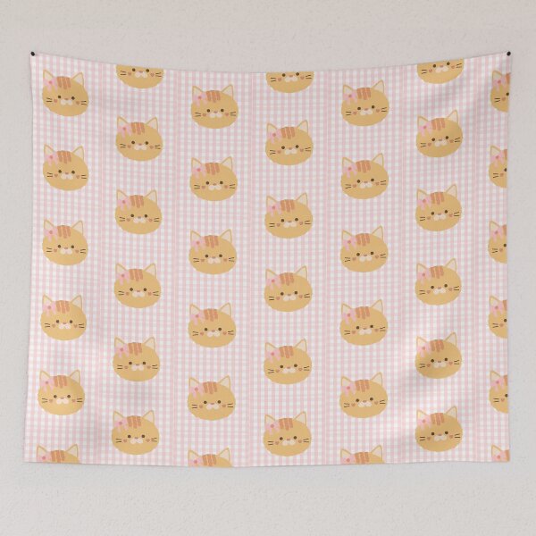 Item preview, Cute Cat With Bow designed and sold by PinkPetalPrint.