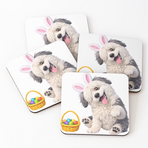 Item preview, Easter Polish Lowland Sheepdog designed and sold by Sillytoe.