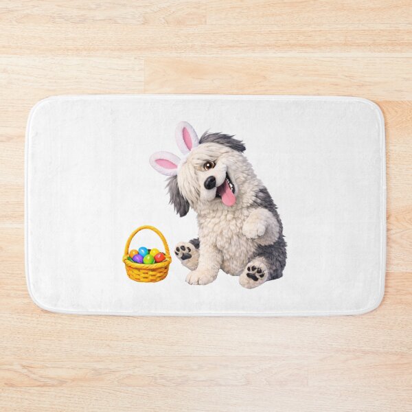 Item preview, Easter Polish Lowland Sheepdog designed and sold by Sillytoe.