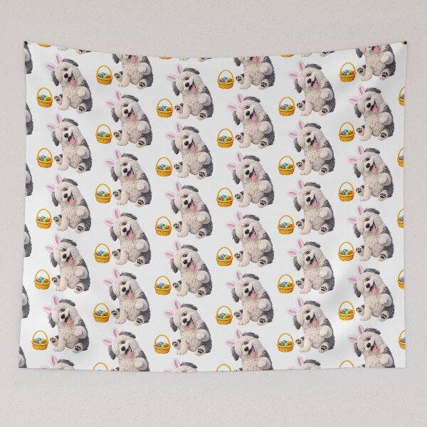 Item preview, Easter Polish Lowland Sheepdog designed and sold by Sillytoe.
