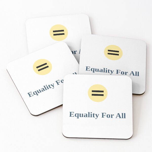Item preview, Equality For All – Equal Sign Sticker designed and sold by TrendHooper.
