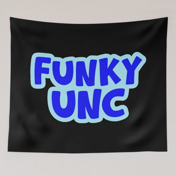Item preview, Funky Unc, Blue Outline  designed and sold by Memes N Lore .