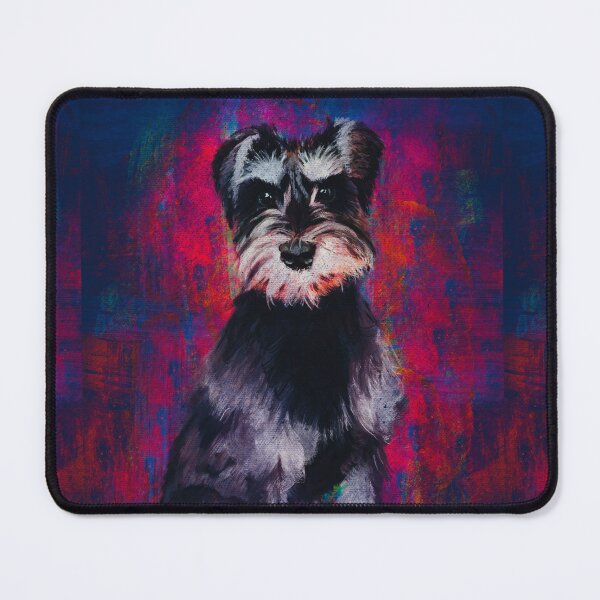 Item preview, Seth the Schnauzer, Oils onto digital designed and sold by MidnightARTing.