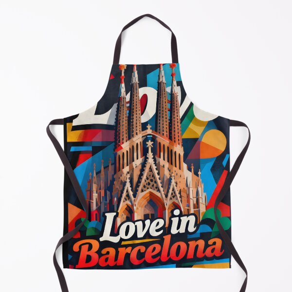 Item preview, Love In Barcelona – Coronated Cathedral Iconic Love Design designed and sold by FreeFromDefault.