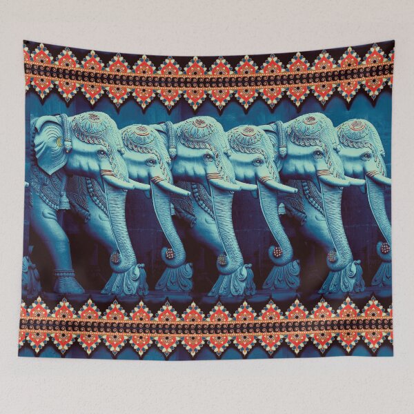 Item preview, Elefantes indios designed and sold by MidnightARTing.