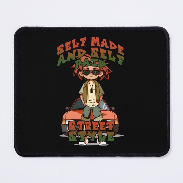 Item preview, Self Made Self Paid Street Style Cartoon Character designed and sold by MOFAPPAREL.