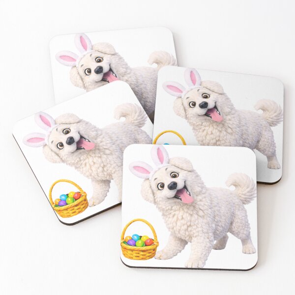 Item preview, Easter Polish Tatra Sheepdog designed and sold by Sillytoe.