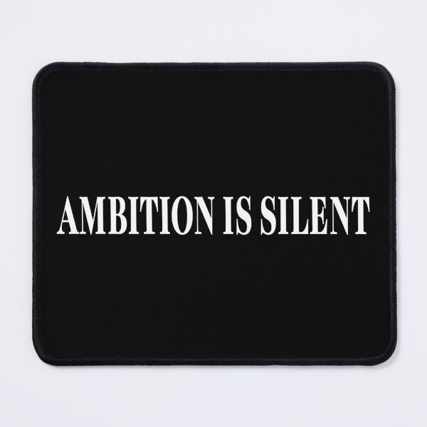 Item preview, Ambition Is Silent Luxury Minimalist Quote designed and sold by Mikidesign1988.