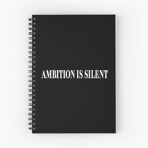 Item preview, Ambition Is Silent Luxury Minimalist Quote designed and sold by Mikidesign1988.