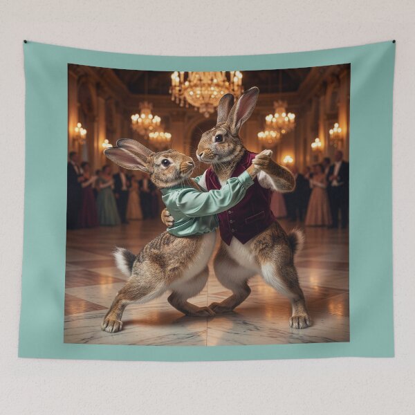 Item preview, Rabbits Dance the Tango designed and sold by Tridentulus.