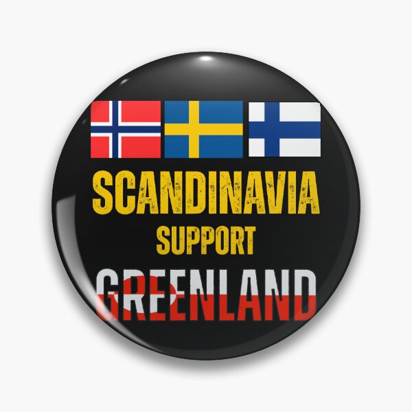 Item preview, Scandinavia Support Greenland Anti Trump Denmark  Not For Sale designed and sold by erozzz.
