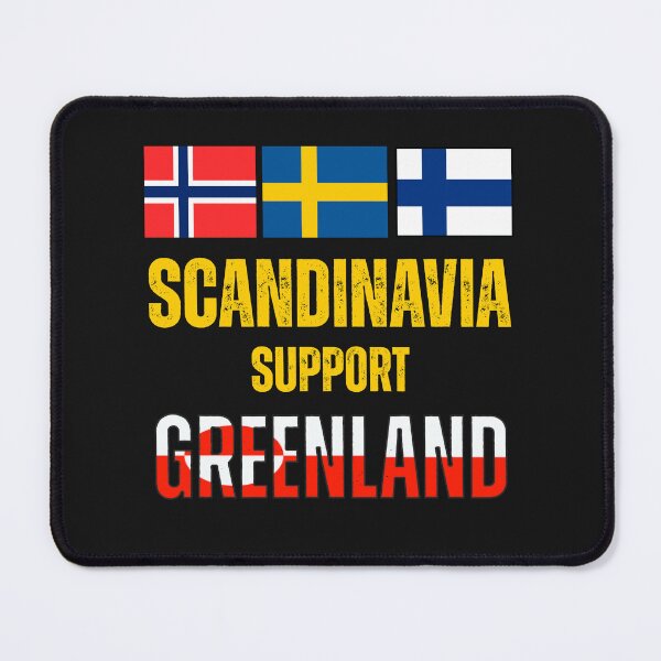 Item preview, Scandinavia Support Greenland Anti Trump Denmark Not For Sale designed and sold by erozzz.