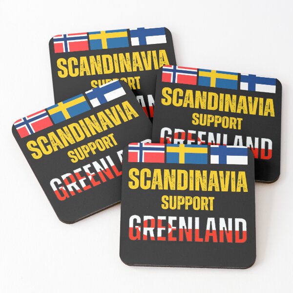 Item preview, Scandinavia Support Greenland Anti Trump Denmark  Not For Sale designed and sold by erozzz.