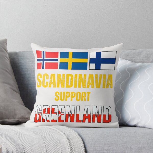 Item preview, Scandinavia Support Greenland Anti Trump Denmark  Not For Sale designed and sold by erozzz.