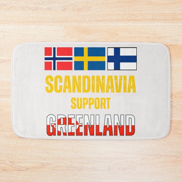 Item preview, Scandinavia Support Greenland Anti Trump Denmark  Not For Sale designed and sold by erozzz.