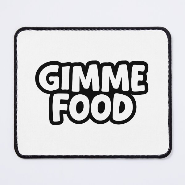 Item preview, Gimme Food, Outline designed and sold by Memes N Lore .