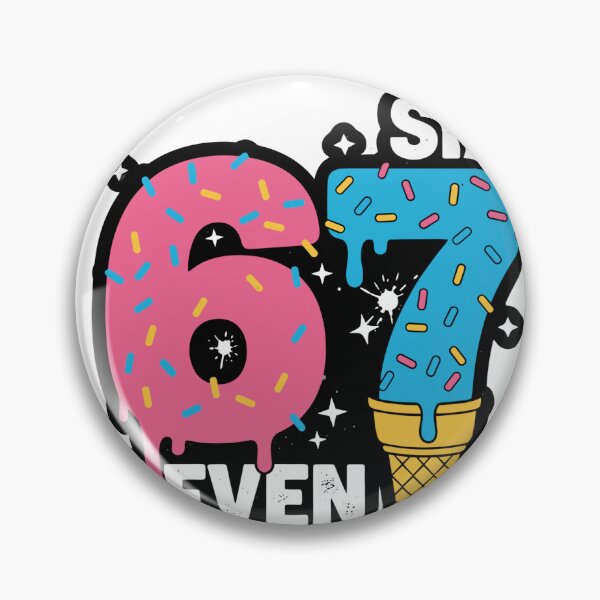 Item preview, six seven ice cream numbers designed and sold by BazStudiodesign.