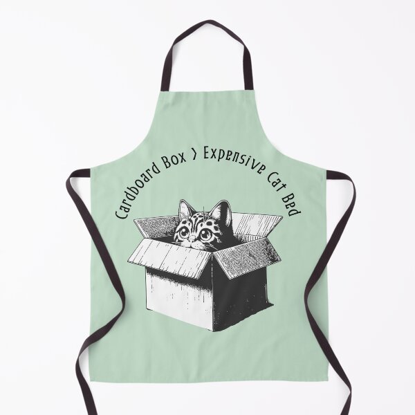 Item preview, Cardboard Box > Expensive Cat Bed Funny Cat designed and sold by Sachie's Studio.