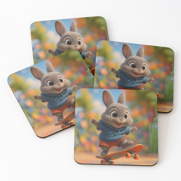 Item preview, Skater Netherland Dwarf Rabbit designed and sold by Sillytoe.