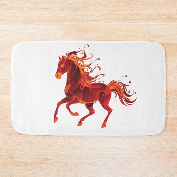 Item preview, Fiery Stallion Abstract - Year of the Horse 2026 Energy designed and sold by pngartpl.