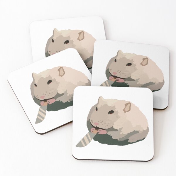 Item preview, Hamster Holding a Knife designed and sold by Asutip.