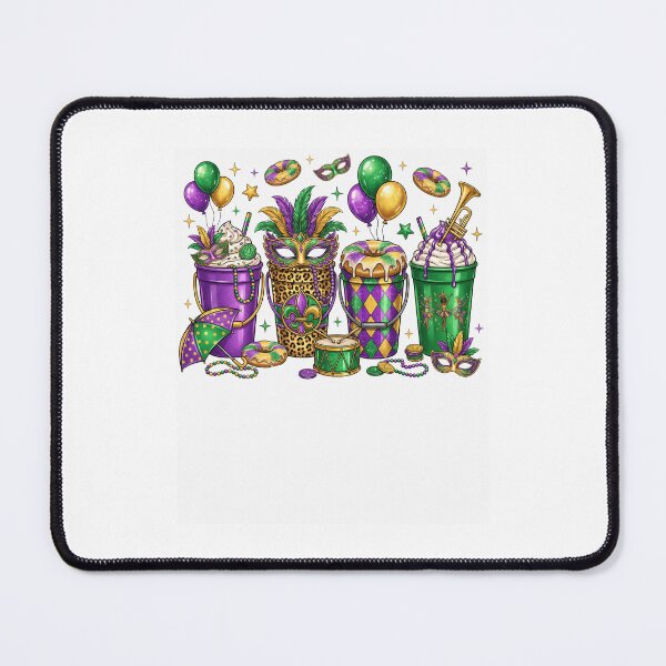 Item preview, Mardi Gras Carnival 2026 Party Cups and Masquerade Treats designed and sold by FormalDehyena.