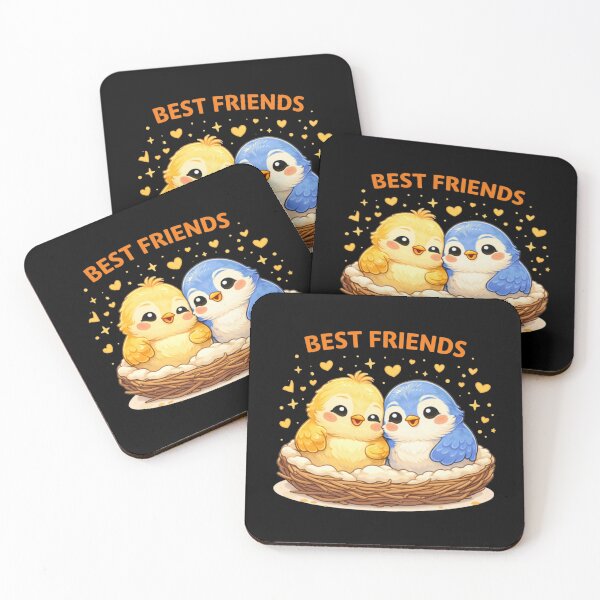 Item preview, Best Friends Cute Birds in Nest designed and sold by Papier Atelier Art.