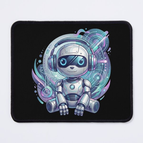 Item preview, Cynden, mini robot with headphones designed and sold by cynden.