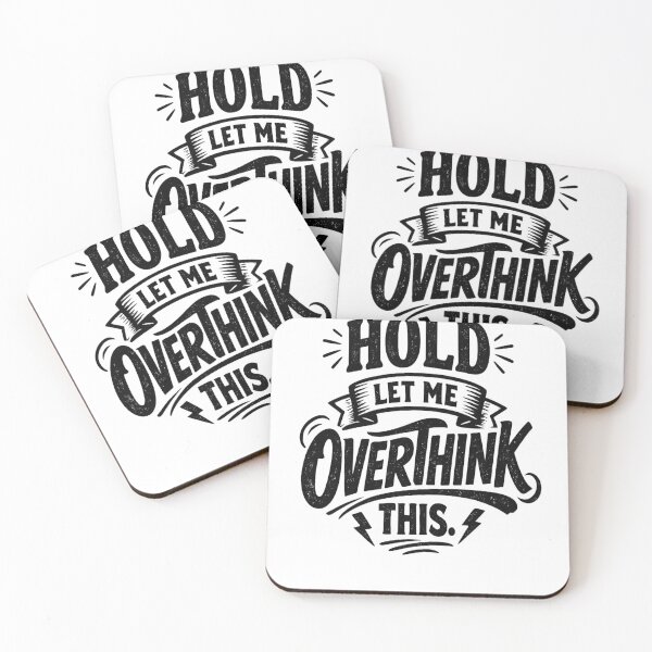 Item preview, Crazy Dog Hold On Let Me Overthink designed and sold by Maghribiking.