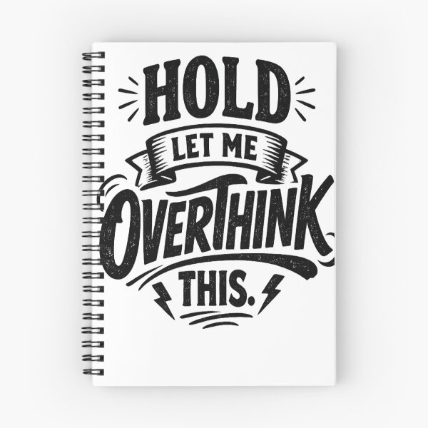Item preview, Crazy Dog Hold On Let Me Overthink designed and sold by Maghribiking.