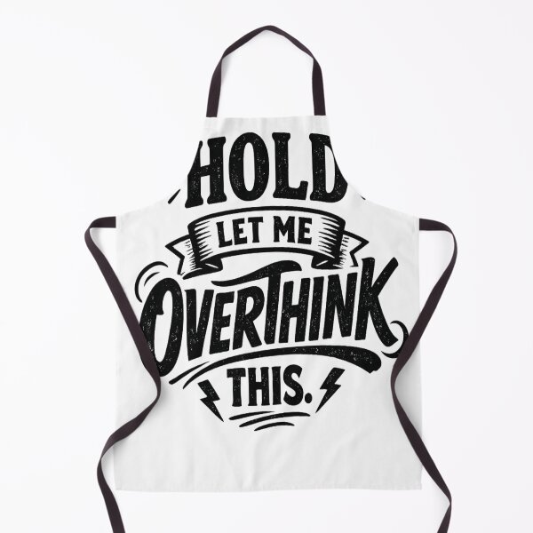 Item preview, Crazy Dog Hold On Let Me Overthink designed and sold by Maghribiking.