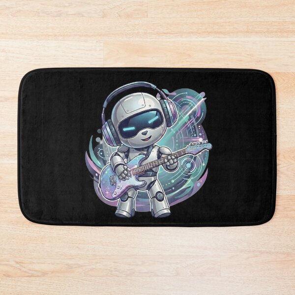 Item preview, cynden, mini robot with guitar designed and sold by cynden.