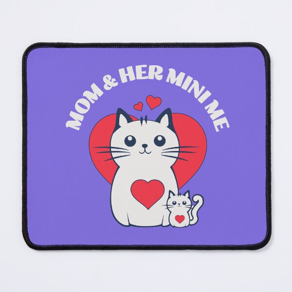 Item preview, Mom and Her Mini Me Funny Cat designed and sold by Sachie's Studio.