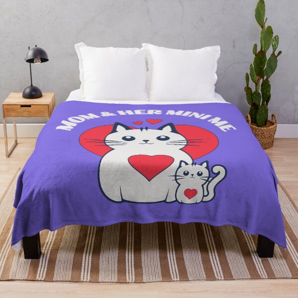 Item preview, Mom and Her Mini Me Funny Cat designed and sold by Sachie's Studio.