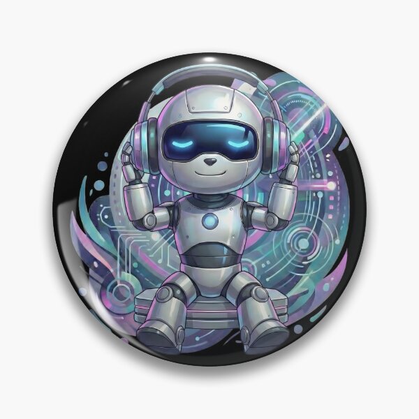 Item preview, Cynden, a mini robot listening to music designed and sold by cynden.