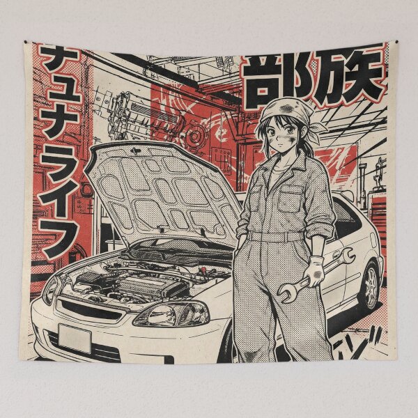 Item preview, Mechanic's Life designed and sold by BUZOKU.