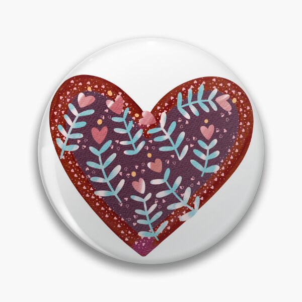 Item preview, Folk Heart designed and sold by Besoul Design.