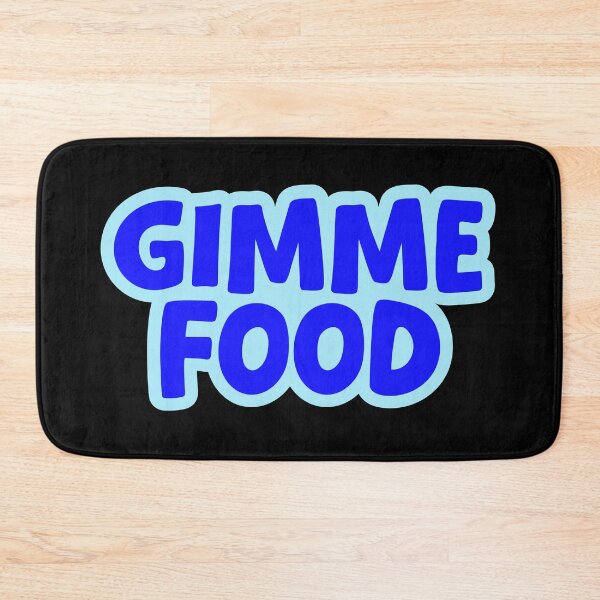 Item preview, Gimme Food, Blue Outline designed and sold by Memes N Lore .