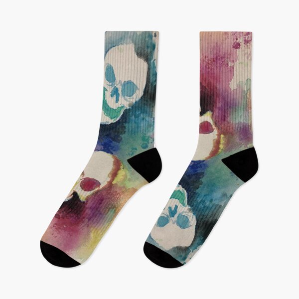Item preview, Watercolor skulls designed and sold by Gina69Sherry.